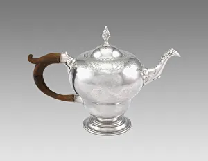Teapot, 1761 / 74. Creator: Benjamin Burt