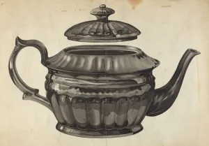 Samuel O Prints: Teapot, 1935 / 1942. Creator: Samuel O. Klein