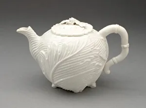 Chelsea Prints: Teapot, Chelsea, 1747 / 49. Creator: Chelsea Porcelain Manufactory