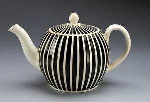 Leeds Prints: Teapot, Leeds, c. 1780. Creator: Unknown