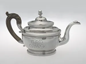 Teapot made by Peter Bentzon, ca. 1817-1829. Creator: Peter Bentzon Teapot made by Peter Bentzon, ca. 1817-1829. Creator: Peter Bentzon