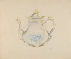 Period Collection: Teapot, probably 1936. Creator: Joseph Sudek