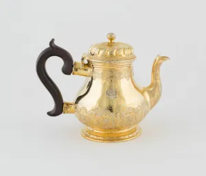 Silver Gilt Prints: Teapot, Saint Petersburg, 1773. Creator: Johann Kopping