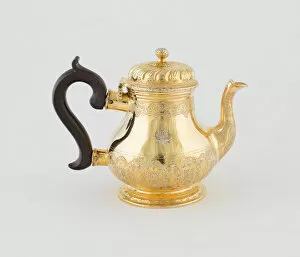 Silverware Collection: Teapot, Saint Petersburg, 1773. Creator: Johann Kopping
