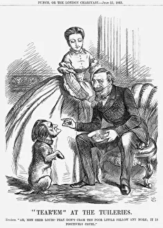 Tear em At The Tuileries, 1863. Artist: John Tenniel