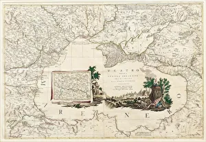 Favourite Prints: Teatro della Guerra presente tra la Russia e la Porta Ottomana