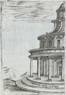Stylized Prints: Teatrum Bordeos [Transitorium Caesaris in later editions]