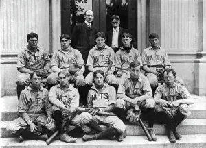 Training School Prints: Tech Cadet Company- baseball team