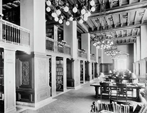 Nypl Prints: Technology library, the New York Public Library, c.between 1910 and 1920. Creator: Unknown