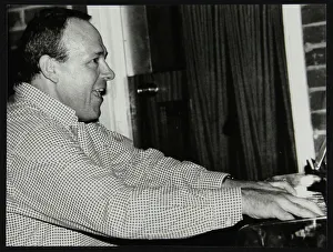 Hertfordshire Gallery: Ted Beament on piano at The Fairway, Welwyn Garden City, Hertfordshire, 28 November 1993