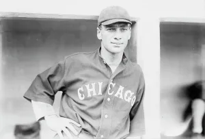 Baseball Cap Prints: Ted Easterly, Chicago AL (baseball), 1913. Creator: Bain News Service