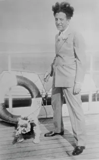 Lifebelt Prints: Ted Lewis, between c1915 and c1920. Creator: Bain News Service