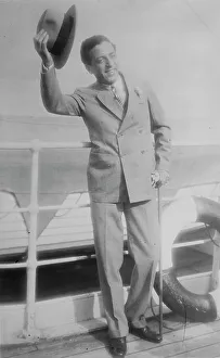 Lifebelt Prints: Ted Lewis, between c1915 and c1920. Creator: Bain News Service