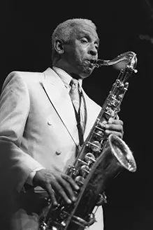 1994 Prints: Teddy Edwards, North Sea Jazz Festival, Netherlands, 1994. Creator: Brian Foskett