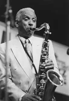 Jazz Festival Prints: Teddy Edwards, North Sea Jazz Festival, Netherlands, 1994. Creator: Brian Foskett
