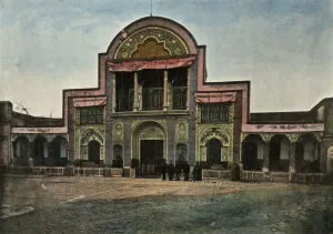 L Boulanger Prints: Teheran. Porte Du Palais Du Schah, (Gate of the Palace of the Shah - Tehran), 1900