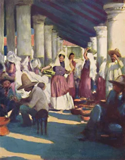 Dorothy Prints: Tehuantepec, 1903. Artist: Mortimer L Menpes
