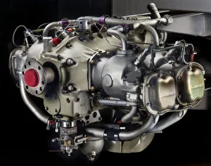 Rubber Prints: Teledyne Continental Motors Voyager-200 Horizontally-opposed Engine, 1987