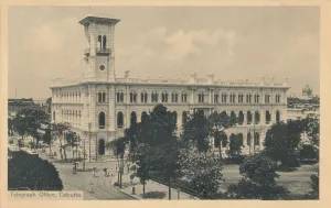 Telegraph Office, Calcutta, c1900. Artist: Johnston & Hoffmann