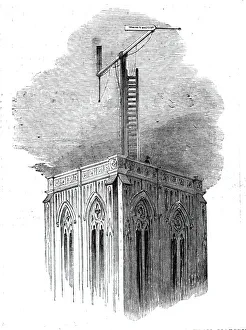 Telegraphing the Abstract of the Indian Mail from Marseilles to Paris, 1844