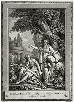 Gesticulating Prints: Telemachus, in the Desert of Oasis