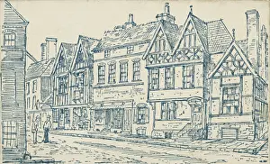 Fundraising Prints: Temperance Hall, exterior, 1885. Creator: Unknown