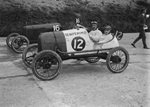 Lombard Prints: Temperino of JS Wood and Salmson of Andre Lombard at the JCC 200 Mile Race