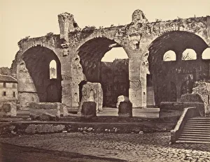 Constant Prints: Tempio della Pace, 1848-52. Creator: Eugene Constant