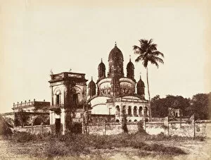 Calcutta Collection: Temple at Allipore, 1850s. Creator: Captain R. B. Hill