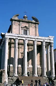 Impact Gallery: The Temple of Antoninus and Faustina, Rome, 141 AD