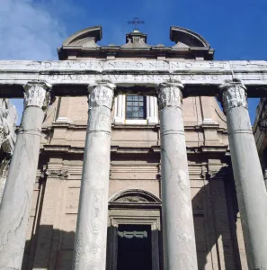Antoninus Prints: The Temple of Antoninus and Faustina, Rome
