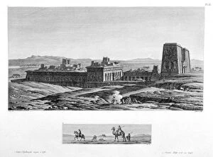 The Temple at Apollinopolis Magna, Etfu (Edfu), Egypt, c1808. Artist: Baltard