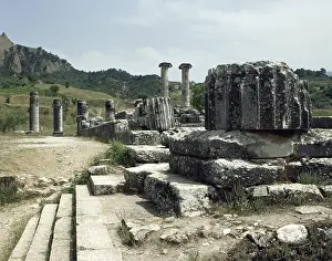 Temple of Artemis, Sardis, Turkey, 1999. Creator: Unknown