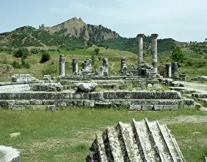 Temple of Artemis, Sardis, Turkey, 1999. Creator: Unknown