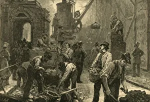 Dismantling Prints: The Last of Temple Bar, 1877, (1897). Creator: Unknown