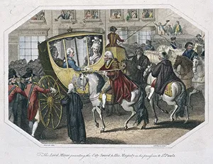 Coachman Gallery: Temple Bar, London, 1804. Artist: AW Warren