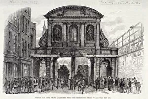 Billboard Collection: Temple Bar, London, 1877