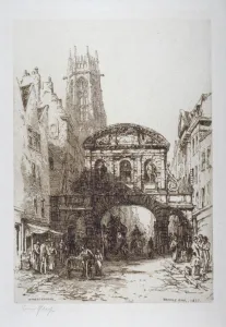 Temple Bar Prints: Temple Bar, London, 1877. Artist: Ernest George