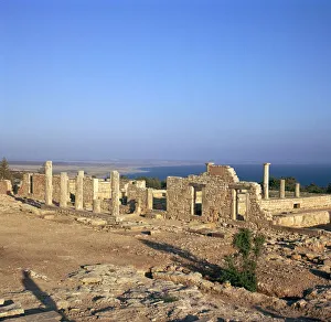 Temple buildings at the sanctuary of Apollo Hylates on Cyprus, 5th century BC