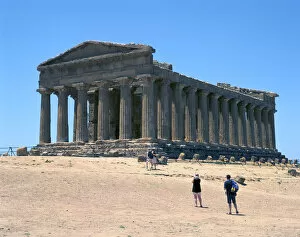 Agrigento Collection: Temple of Concord, Agrigento, Sicily, Italy