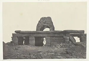 1852 Gallery: Temple d Amada; Nubie, 1849 / 51, printed 1852. Creator: Maxime du Camp