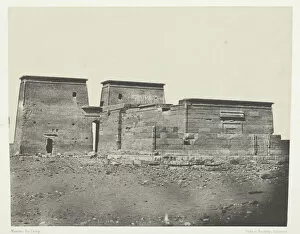Ancient Site Gallery: Temple De Dakkeh (Ancienne Pselcis); Nubie, 1849 / 51, printed 1852