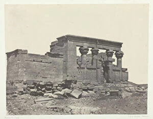 1852 Gallery: Temple de Debod, Parembole de l Itineraire d Antonin;Nubie, 1849 / 51
