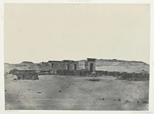 Ancient Site Gallery: Temple et Village de Débôd, Parembole de l Itinéraire d Antonin;Nubie