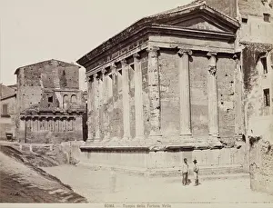 Disrepair Prints: The Temple of Fortune, late 19th century. Creator: Unknown