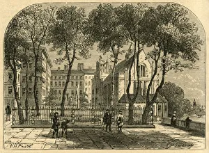 Central London Gallery: The Temple Fountain, from an Old Print, (1897). Creator: Unknown