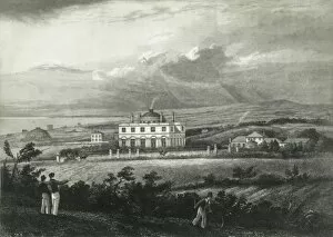Hills Collection: The Temple Grammar School, Brighton, 1835. Creator: Henry Alexander Ogg