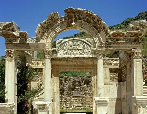 Temple of Hadrian, Ephesus (Curetes Street. Anatolia), 1999. Creator: LTL