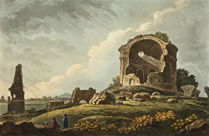 Duburgh Matthew Prints: Temple of Hope, plate twenty-four from the Ruins of Rome, published February 1, 1798