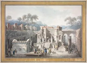 The Temple of Isis at Pompeii, 1788. Creator: Francesco Piranesi (Italian, 1758-1810)